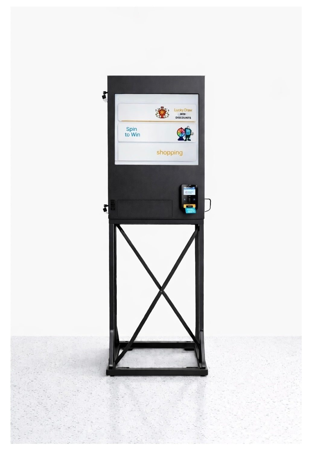 Omni Adjustable Height Floor Stand – Heavy-Duty Steel Frame