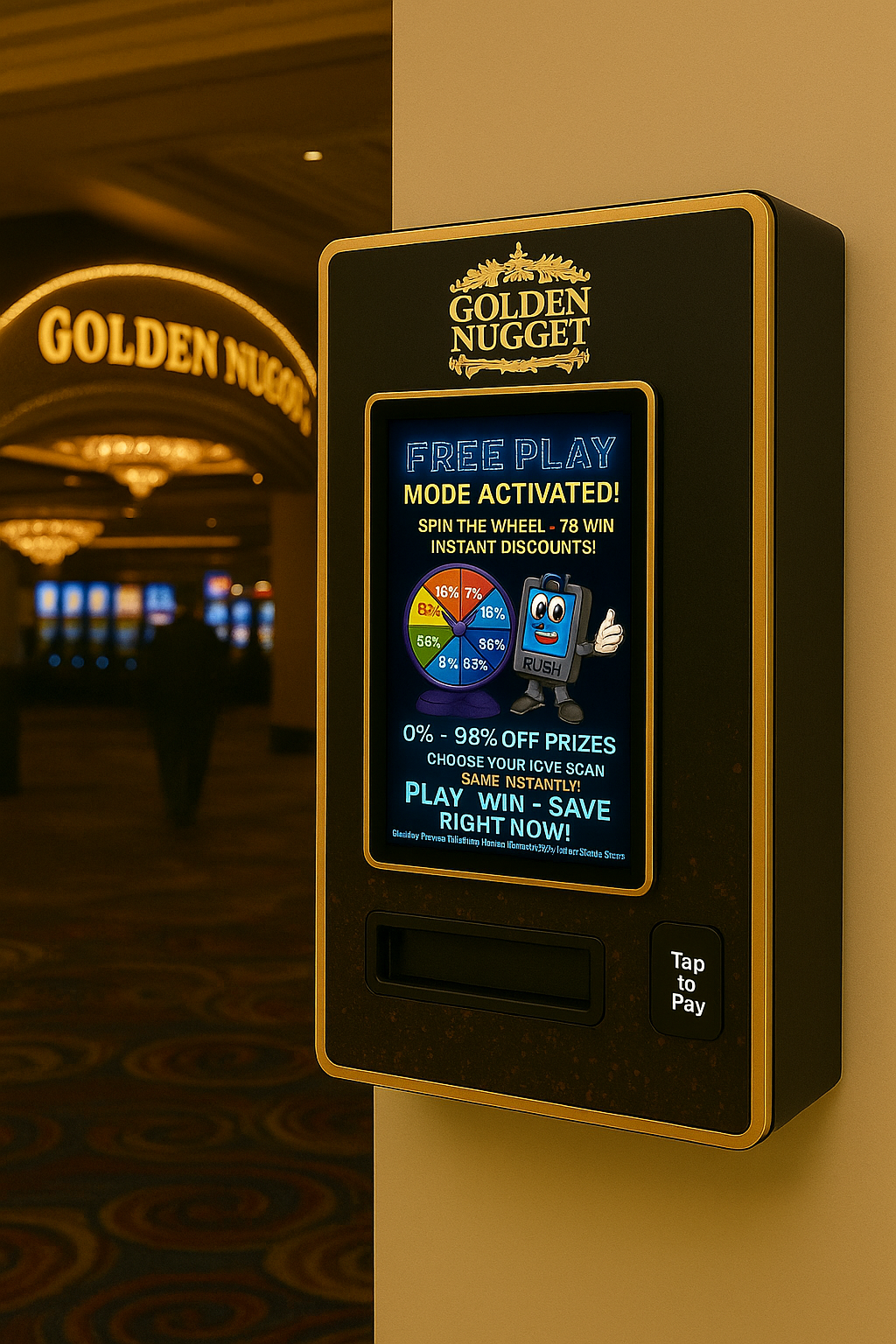 Omni Touch 21.5" touchscreen 10 Selection Wall-mount vendor