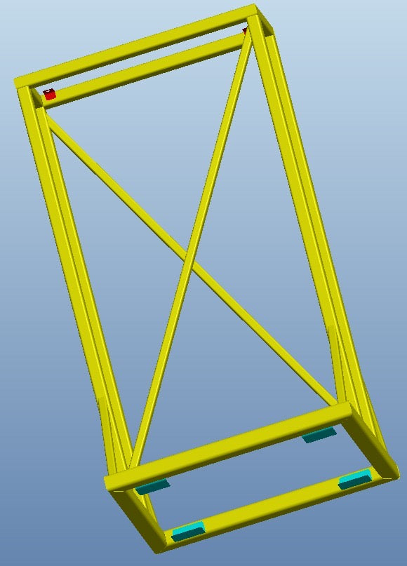 Omni Adjustable Height Floor Stand – Heavy-Duty Steel Frame
