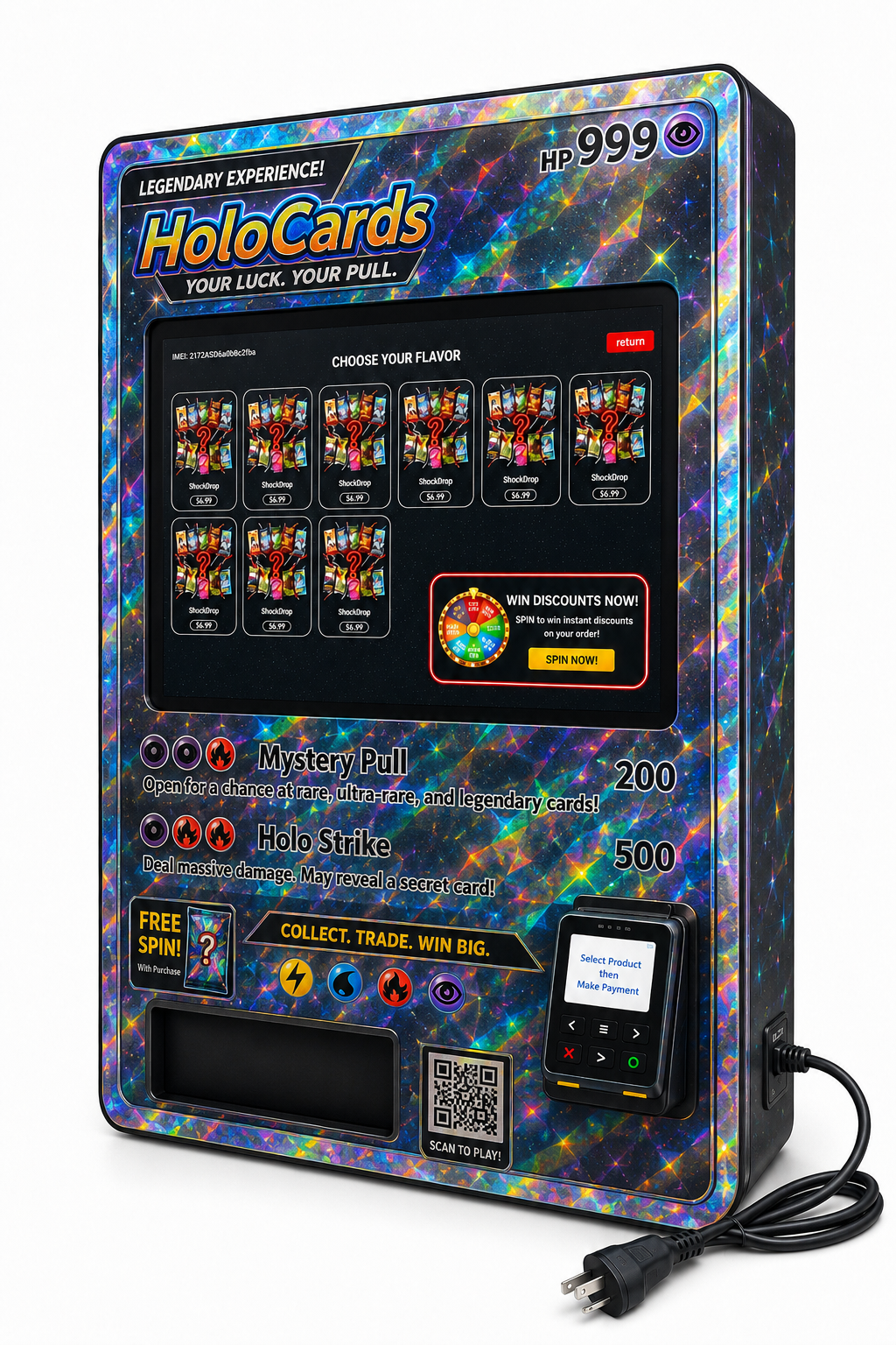 Omni V4 TCG Card Vending Machine