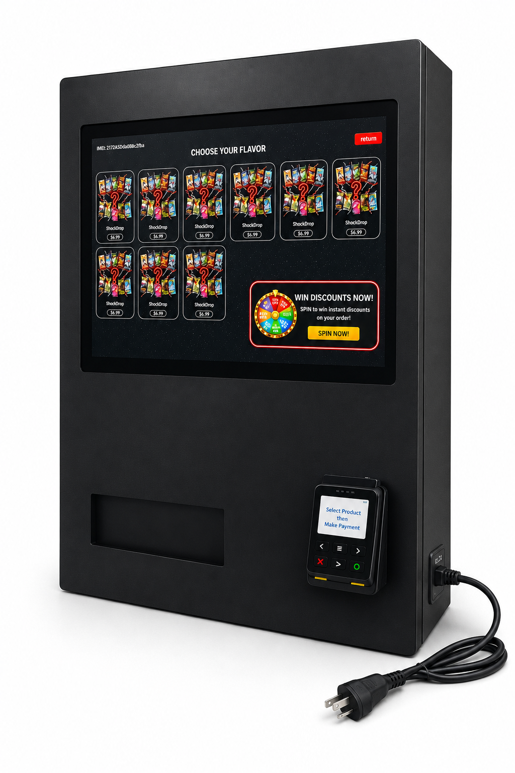 Omni V4 Gamification Touch 21.5" touchscreen 10 Selection Wall-mount vendor