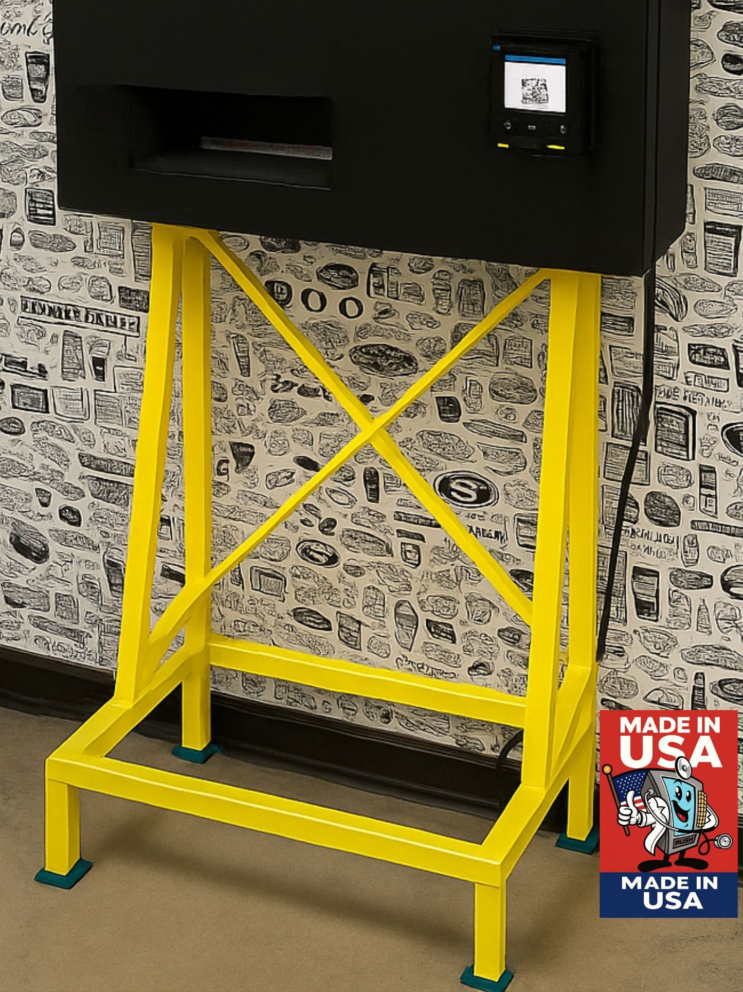 Omni Adjustable Height Floor Stand – Heavy-Duty Steel Frame