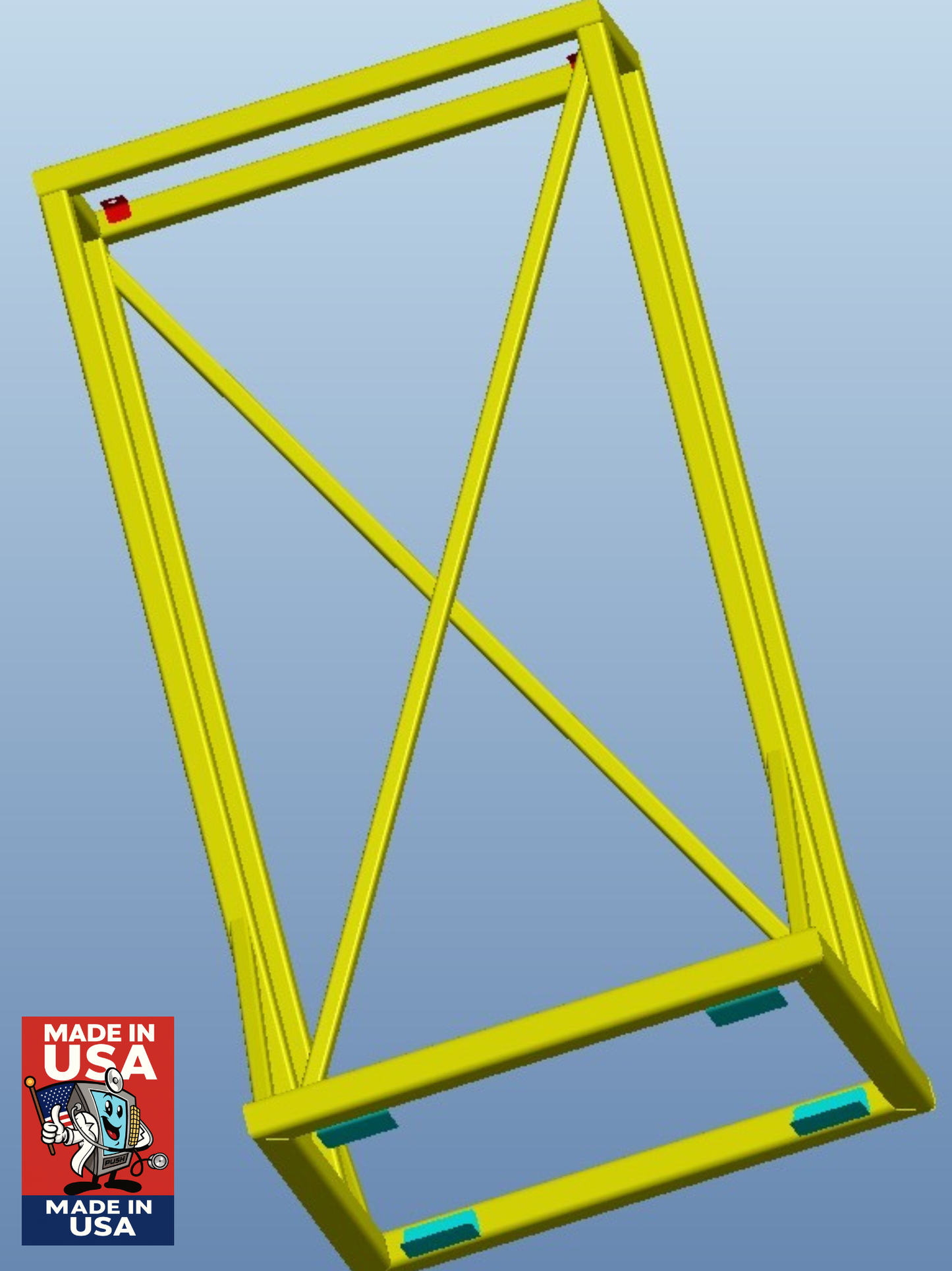 Omni Adjustable Height Floor Stand – Heavy-Duty Steel Frame