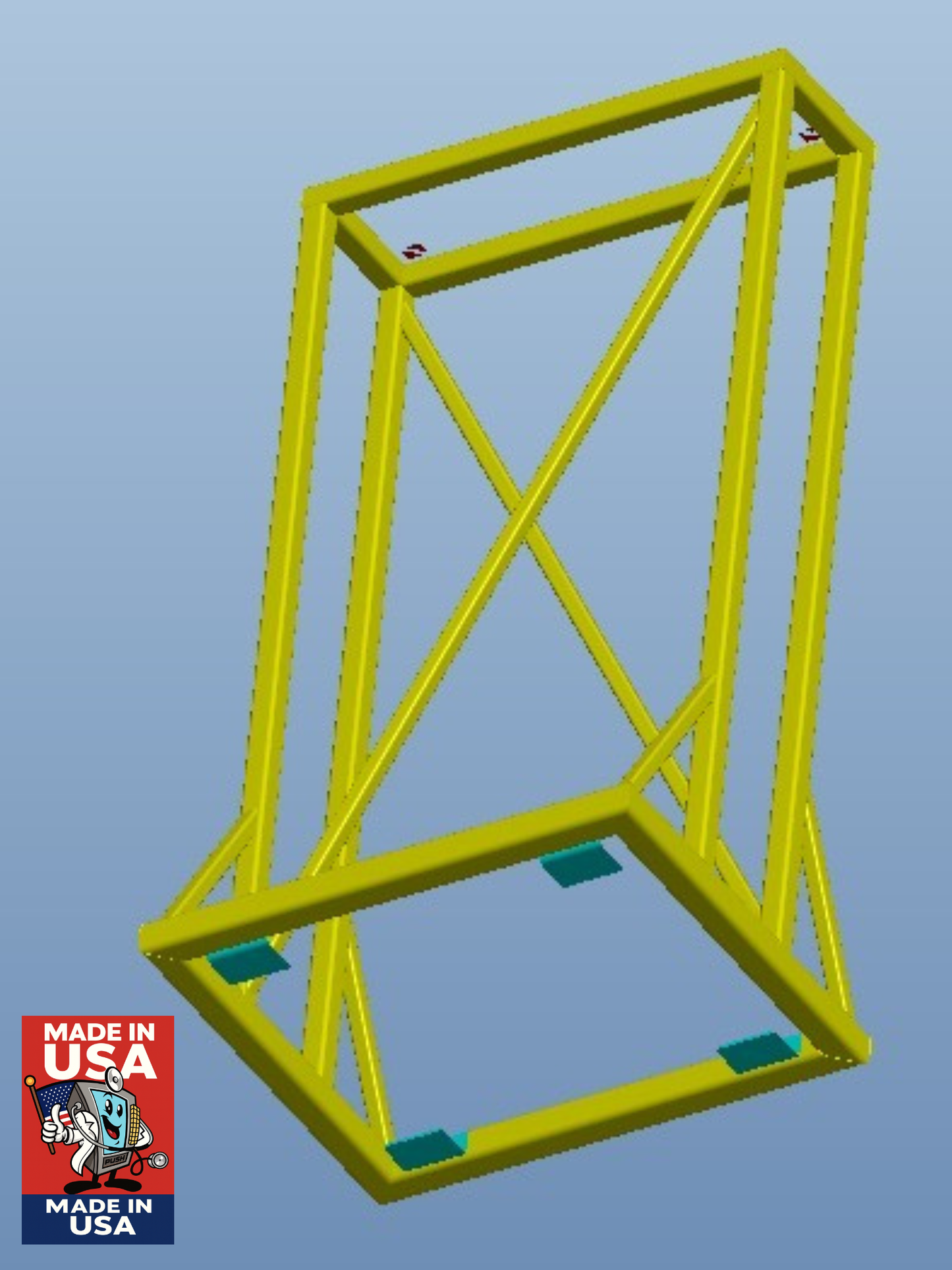 Omni Adjustable Height Floor Stand – Heavy-Duty Steel Frame