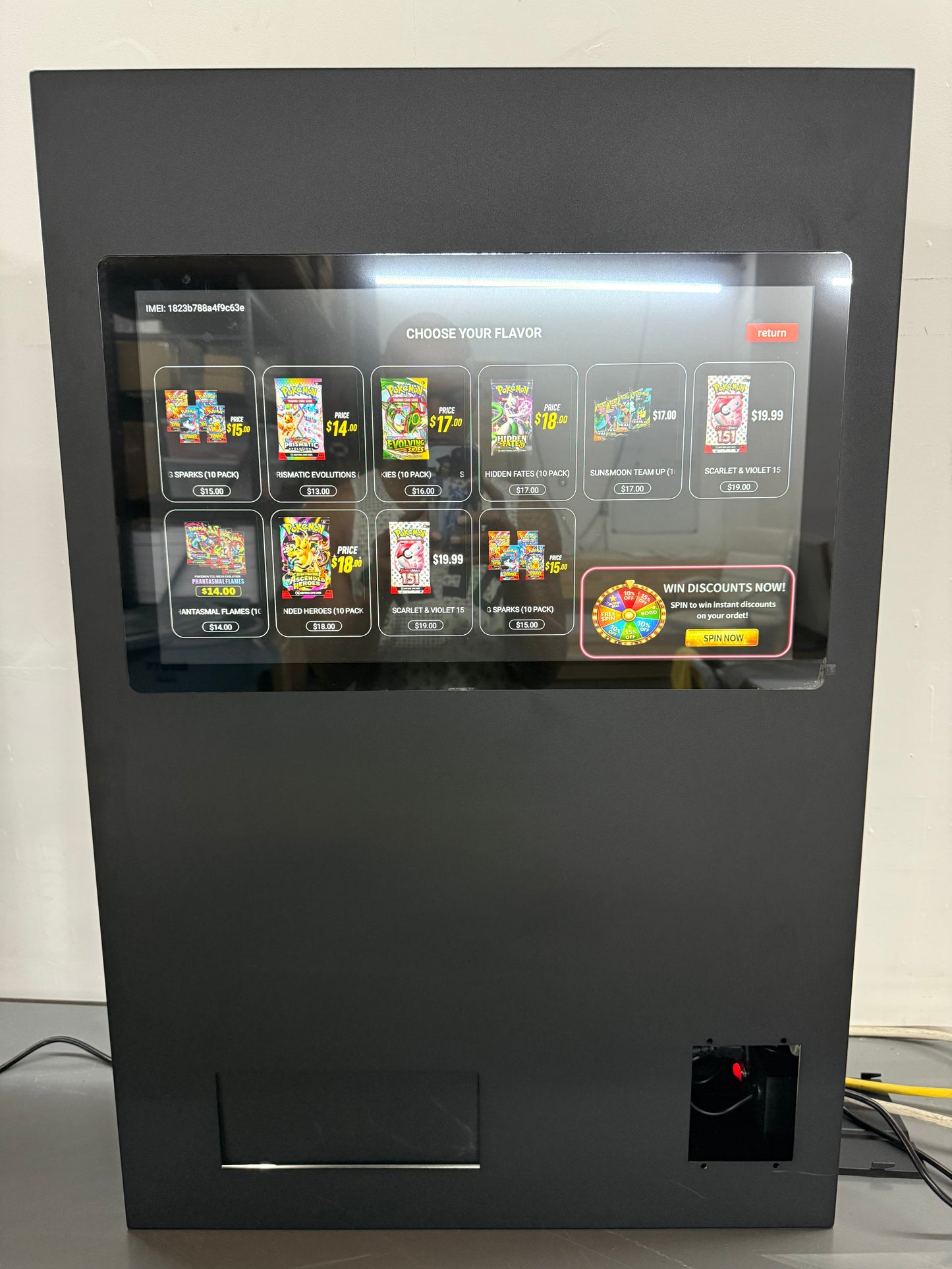 Omni V4 TCG Card Vending Machine