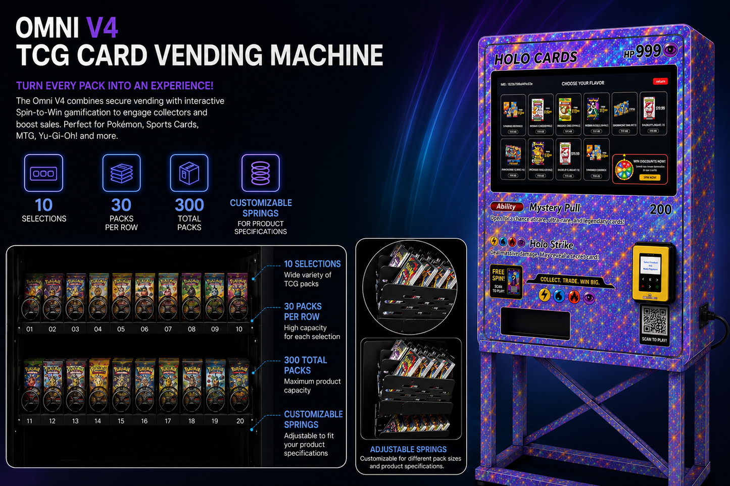 Omni V4 TCG Card Vending Machine