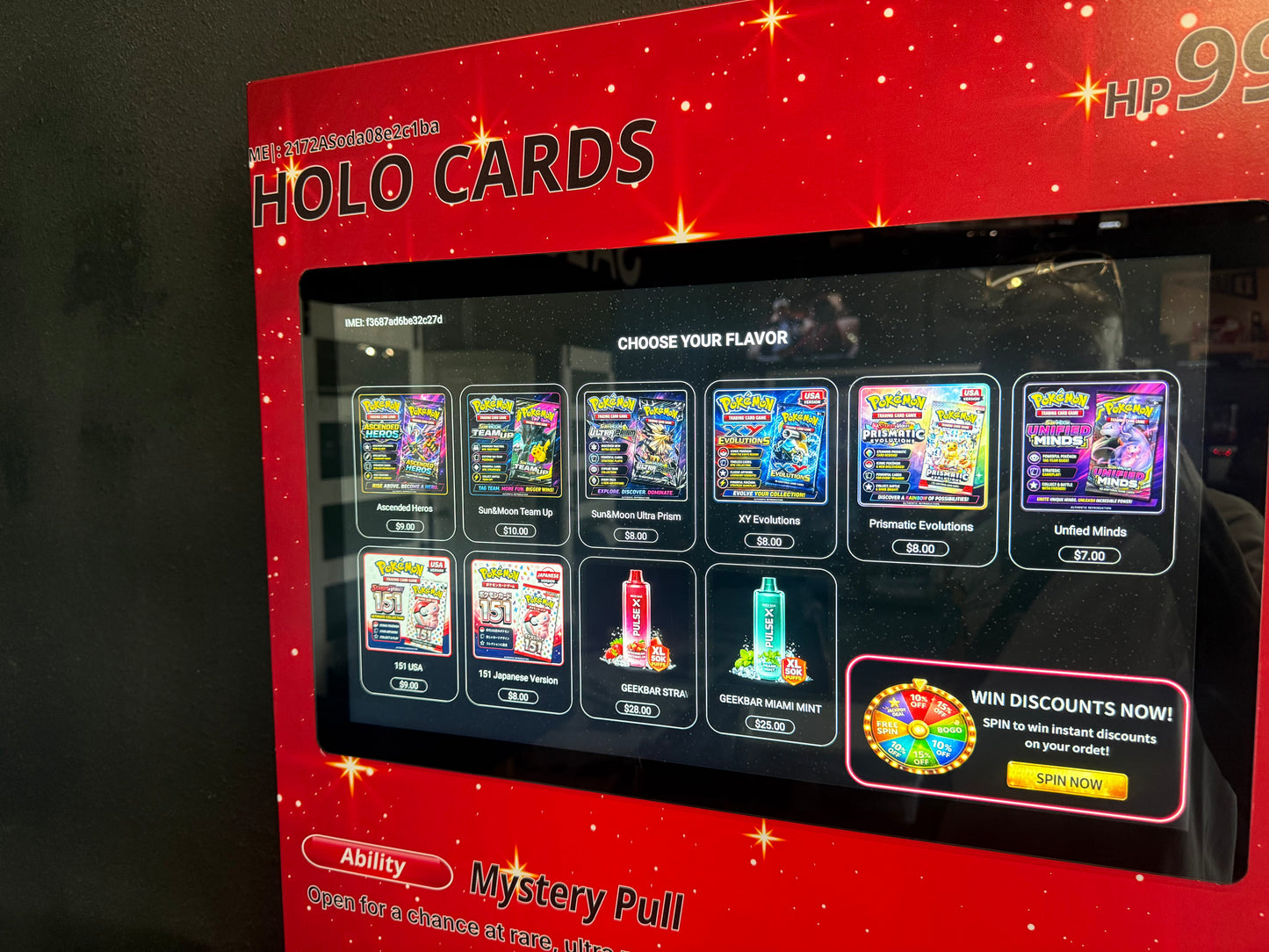 Omni V4 TCG Card Vending Machine